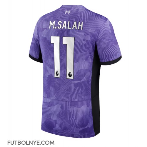 Camiseta Liverpool Mohamed Salah #11 Tercera Equipación 2023-24 manga corta